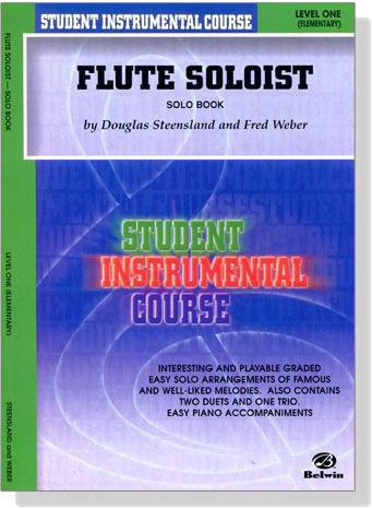 Student Instrumental Course【Flute Soloist】 Solo Book , Level One