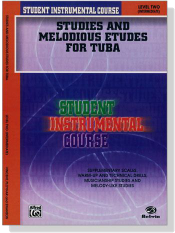 Student Instrumental Course【Studies and Melodious Etudes for Tuba】Level Two