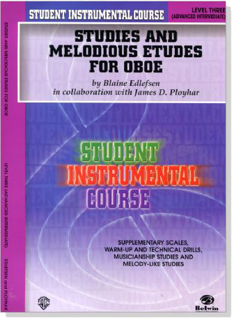 Student Instrumental Course【Studies and Melodious Etudes for Oboe】 Level Three