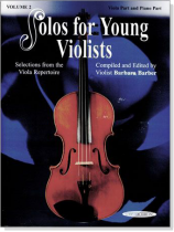 Solos for Young Violists Volume【2】Viola and Piano Part