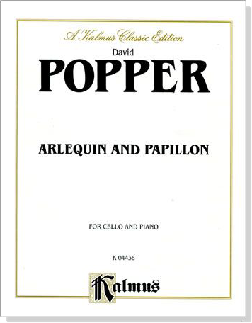 Popper【Arlequin and Papillon】for Cello and Piano