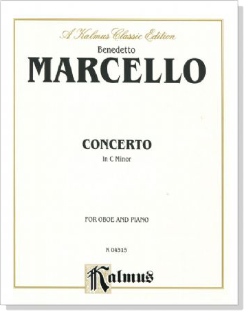 Marcello【Concerto in C Minor】for Oboe and Piano