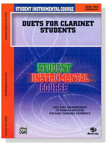 Student Instrumental Course【Duets for Clarinet Students】Level Two