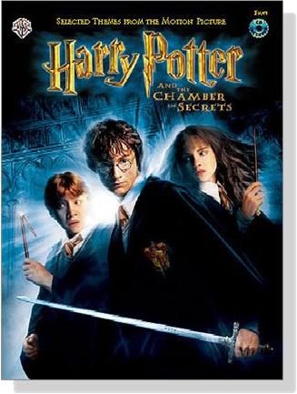 Harry Potter and The Chamber of Secrets【CD+樂譜】for Flute, Selected Themes from the Motion Picture