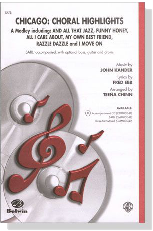 Chicago : Choral Highlights SATB Chicago : Choral Highlights SATB