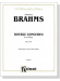 Brahms【Double Concerto In A Minor , Opus 102】for Violin , Cello and Piano