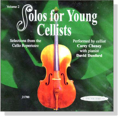 Solos for Young Cellists【Volume 2】CD