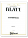 Blatt【20 Exercises】for Oboe