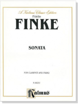 Finke【Sonata】for Clarinet and Piano Finke【Sonata】for Clarinet and Piano