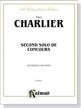 Charlier【Second Solo De Concours】for Trumpet and Piano