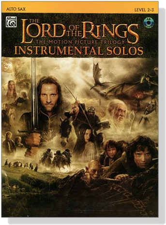 The Lord of the Rings【CD+樂譜】Alto Sax, Level 2-3