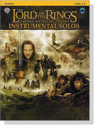 The Lord of the Rings【CD+樂譜】Trumpet , Level 2-3