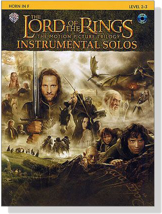 The Lord of the Rings【CD+樂譜】Horn In F, Level 2-3