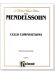 Mendelssohn【Cello Compositions】for Cello and Piano