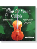 Solos for Young Cellists【Volume 3】CD