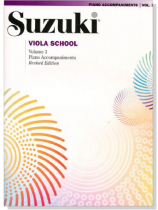Suzuki Viola School Volume【3】Piano Accompaniments Suzuki Viola School Volume【3】Piano Accompaniments