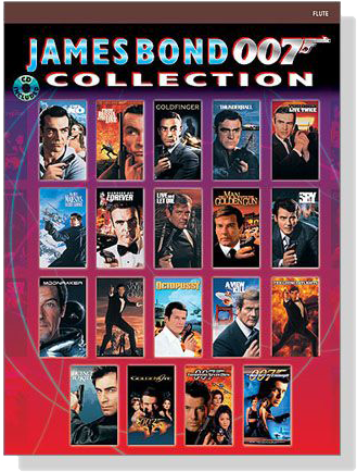 James Bond 007 Collection【CD+樂譜】Flute