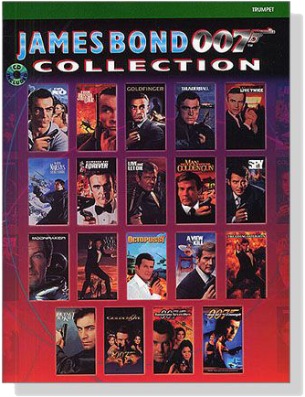 James Bond 007 Collection【CD+樂譜】Trumpet