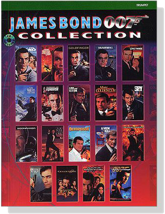 James Bond 007 Collection【CD+樂譜】Trumpet James Bond 007 Collection【CD+樂譜】Trumpet