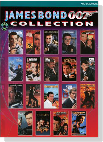 James Bond 007 Collection【CD+樂譜】Alto Saxophone