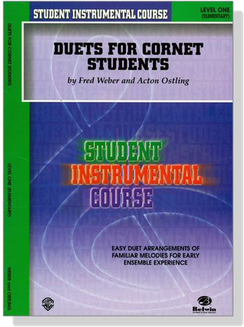 Student Instrumental Course【Duets for Cornet Students】Level One