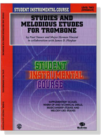 Student Instrumental Course【Studies and Melodious Etudes for Trombone】Level Two