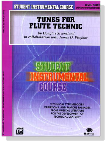 Student Instrumental Course【Tunes for Flute Technic】Level Three