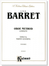 Barret【Oboe Method】Complete for Oboe Barret【Oboe Method】Complete for Oboe