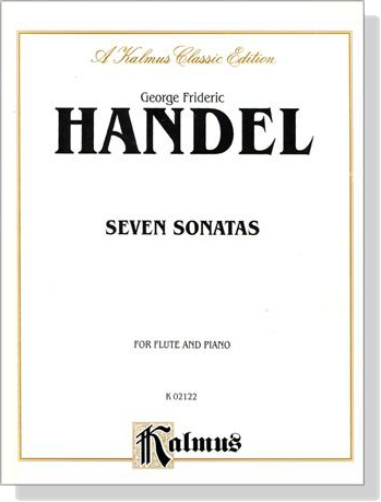 Handel【Seven Sonatas】for Flute and Piano