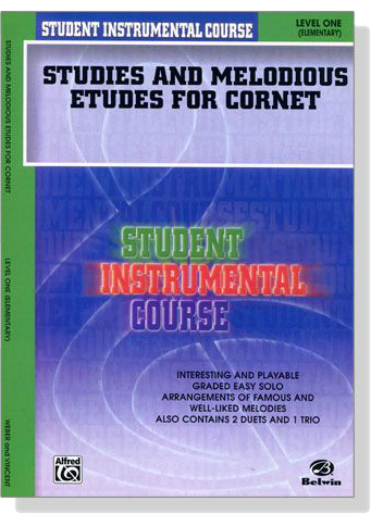 Student Instrumental Course【Studies and Melodious Etudes for Cornet】 Level One