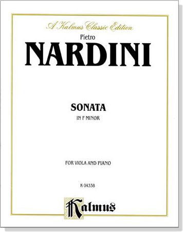 Pietro Nardini 【Sonata in F Minor】for Viola and Piano