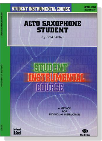 Student Instrumental Course【Alto Saxophone Student】Level One