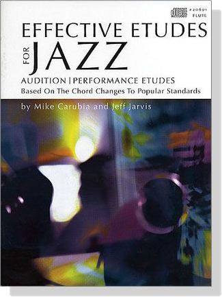 Effective Etudes for Jazz【CD+樂譜】for Flute