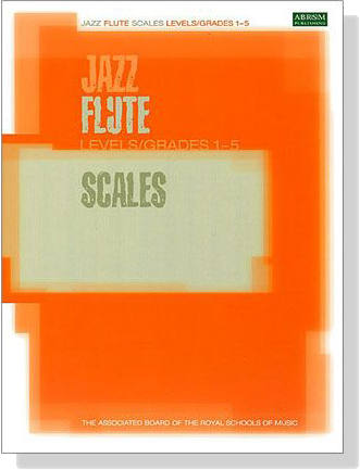 Jazz Flute Scales , Levels / Grades 1-5