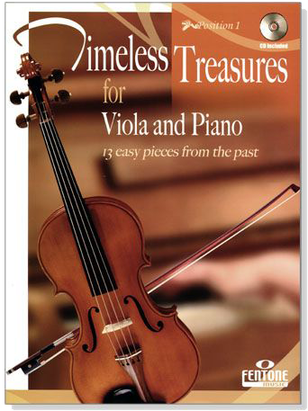 Timeless Treasures for Viola and Piano【CD+樂譜】Position 1