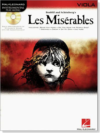 Les Miserables【CD+樂譜】for Viola Les Miserables【CD+樂譜】for Viola