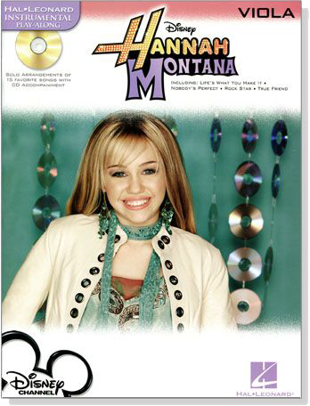 Hannah Montana for Viola 【CD+樂譜】