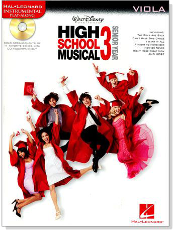 High School Musical 3【CD+樂譜】for Viola