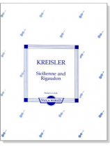 Kreisler【Sicilienne and Rigaudon】for Viola Kreisler【Sicilienne and Rigaudon】for Viola