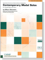 Contemporary Modal Solos for Double Bass and Piano Contemporary Modal Solos for Double Bass and Piano