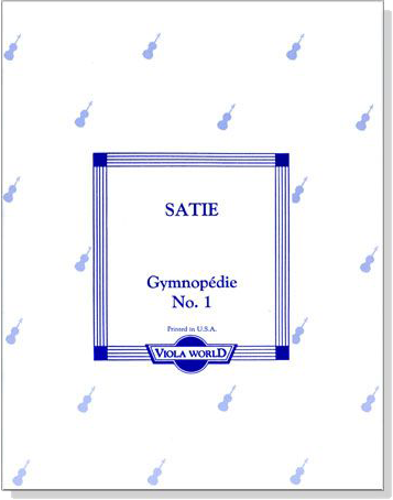 Satie Gymnopédie No.1 for Viola