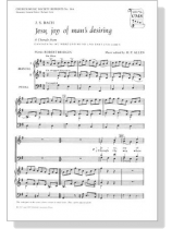 J.S. Bach Jesu, Joy Of Man's Desiring(SATB)	 J.S. Bach Jesu, Joy Of Man's Desiring(SATB)
