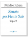 Miklós Rózsa【Sonata , Op. 39】per Flauto Solo
