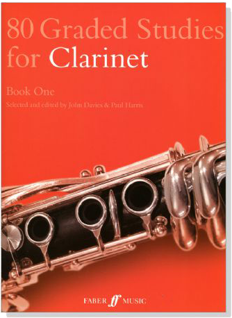80 Graded Studies for Clarinet 【Book One】