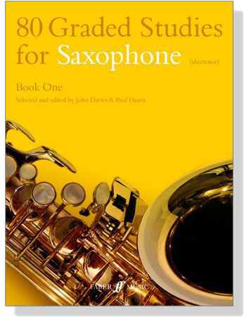 80 Graded Studies for Saxophone【Book One】