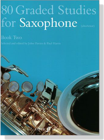 80 Graded Studies for Saxophone【Book Two】