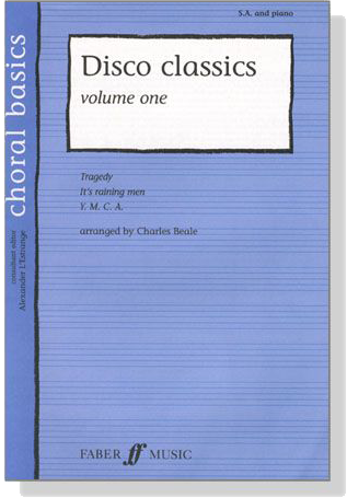 【Disco Classics , Volume One】S.A. and Piano 【Disco Classics , Volume One】S.A. and Piano