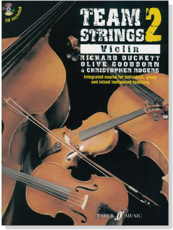 Team Strings 2 for Violin 【CD+樂譜】