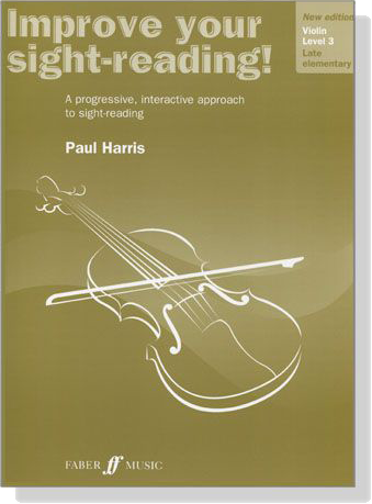 Improve your sight-reading!【Violin , Level 3】Late elementary , New Edition