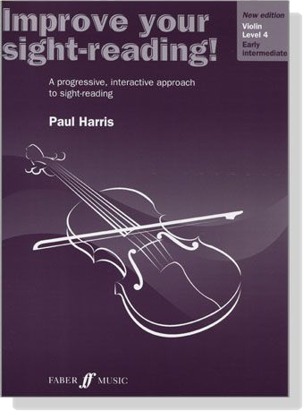 Improve your sight-reading!【Violin , Level 4】Early intermediate , New Edition